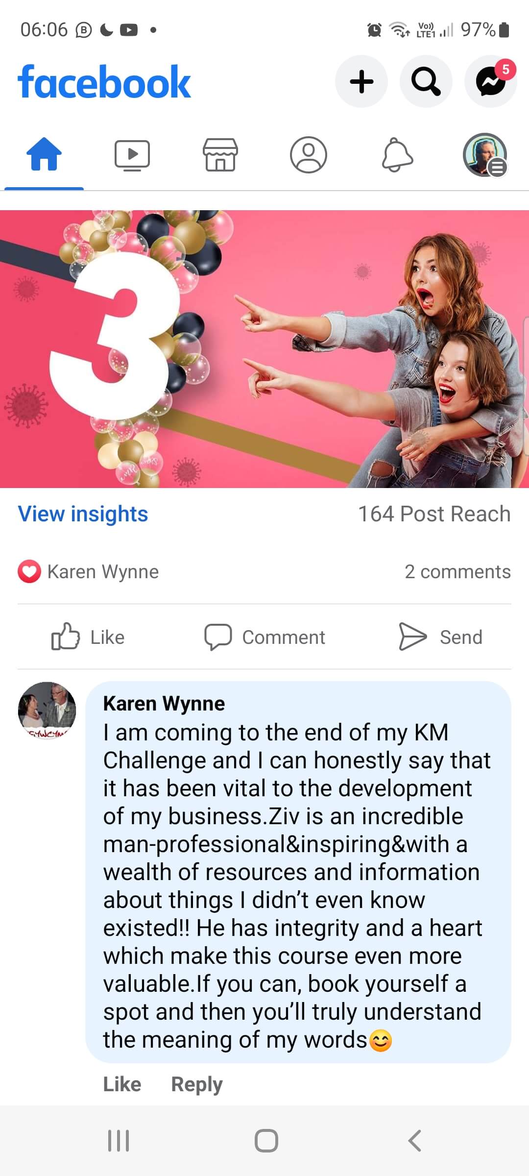 Karen's Testimonial about KMC
